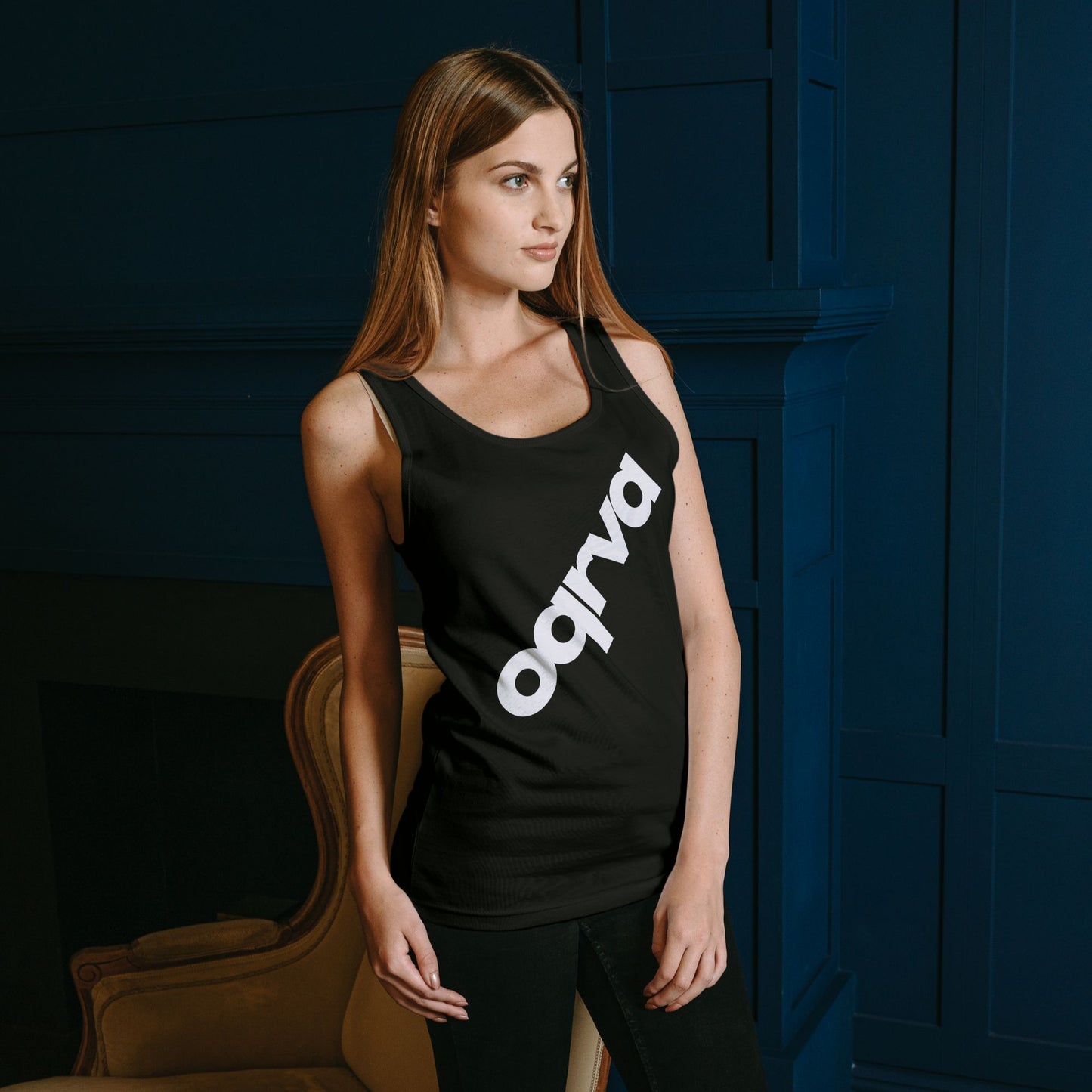 DIAGONAL Tank Top Front Logo WOMAN