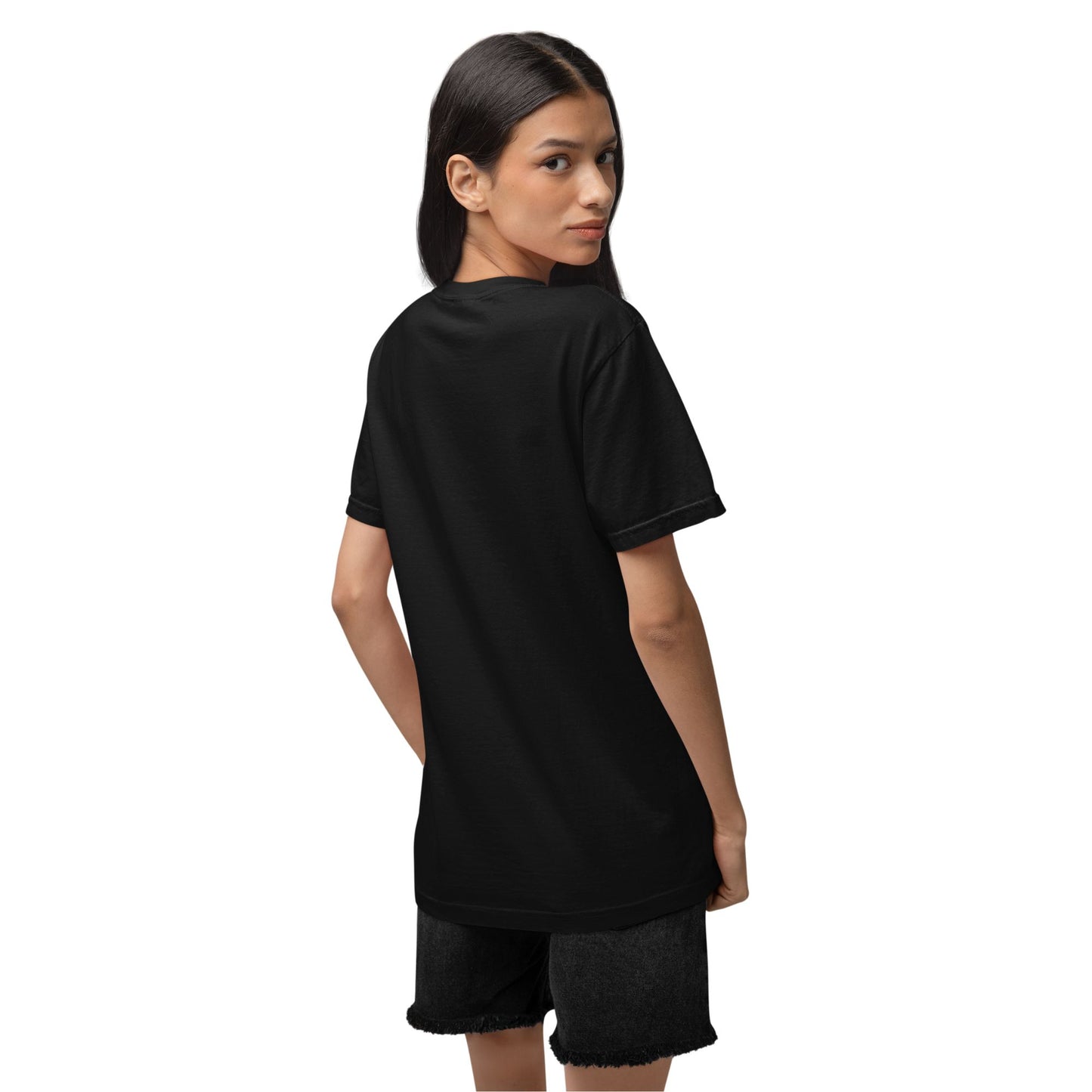 DIAGONAL Heavy Duty T-Shirt Front Logo WOMAN