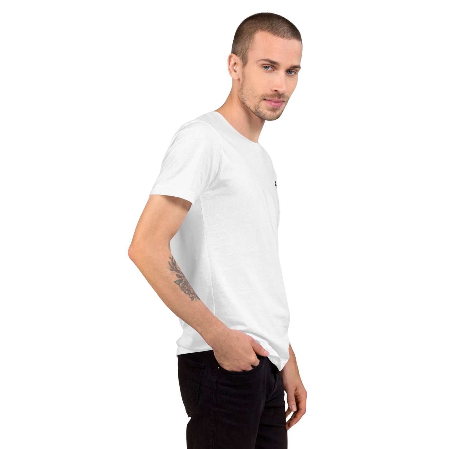 REALIST Heavy Duty T-Shirt Small Front and Big Back Logo MAN