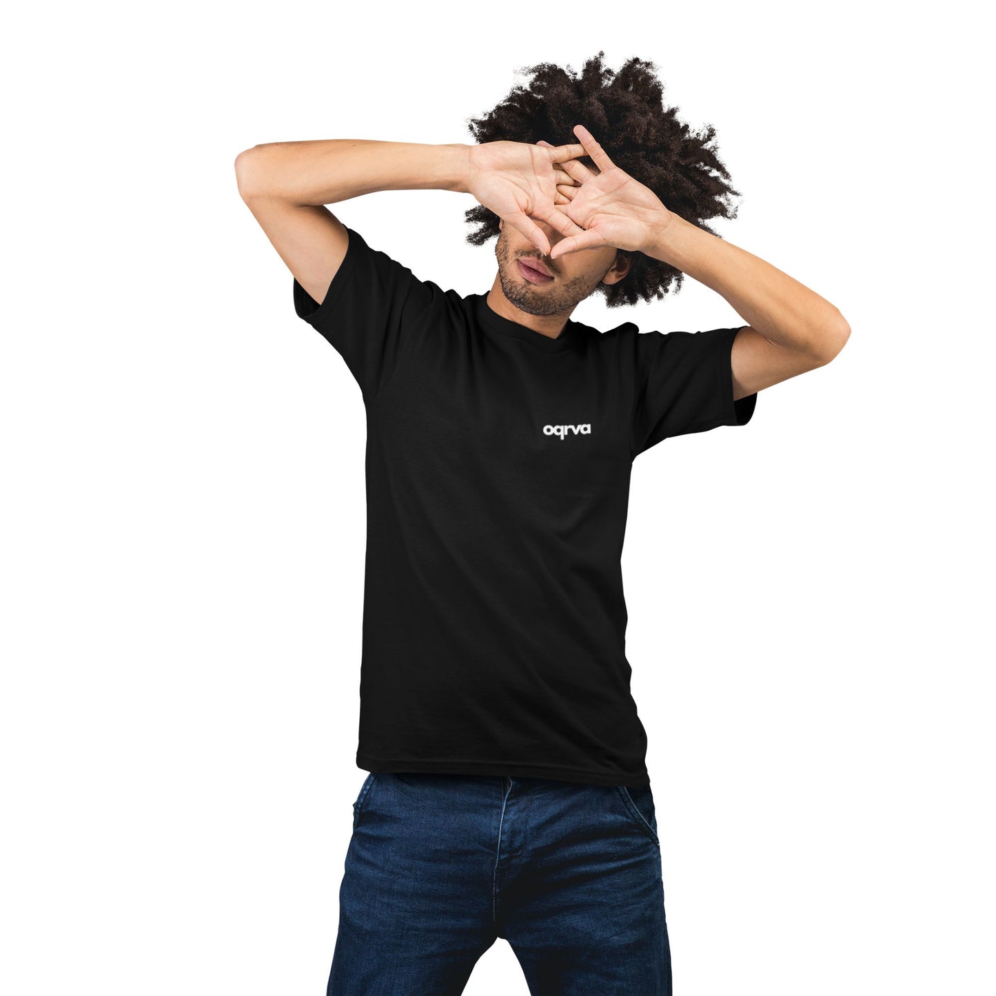 REALIST Heavy Duty T-Shirt Small Front and Big Back Logo MAN