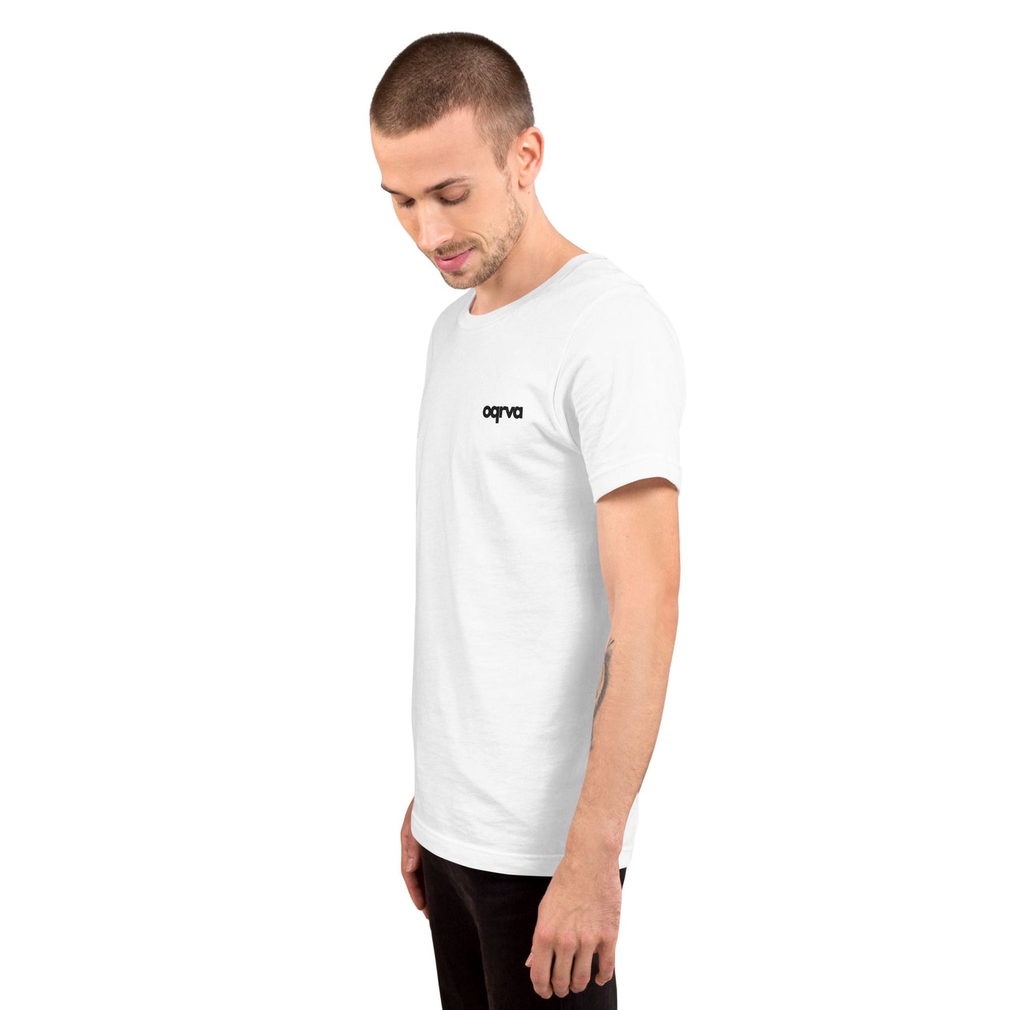 REALIST Heavy Duty T-Shirt Small Front and Big Back Logo MAN