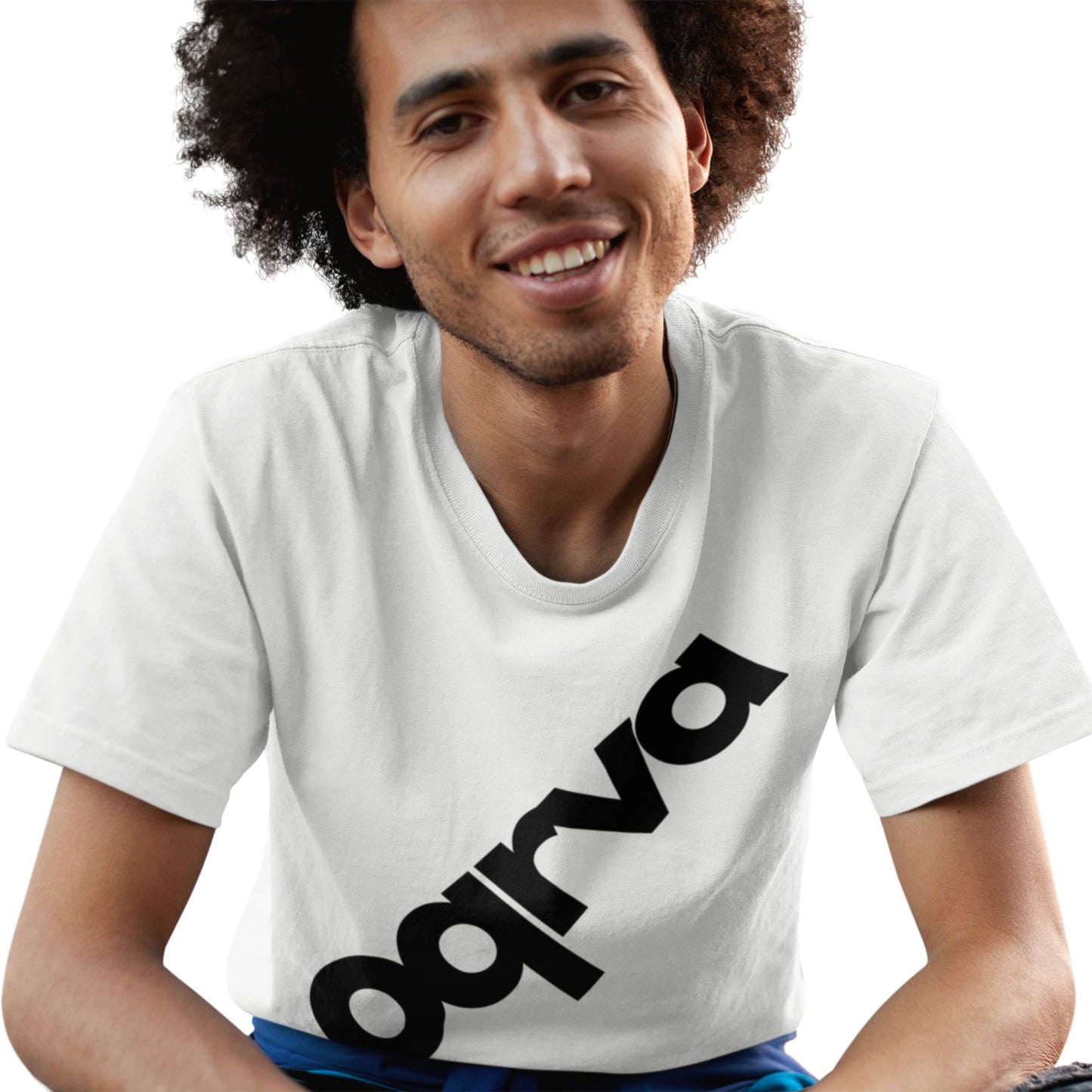 DIAGONAL Heavy Duty T-Shirt Front Logo MAN