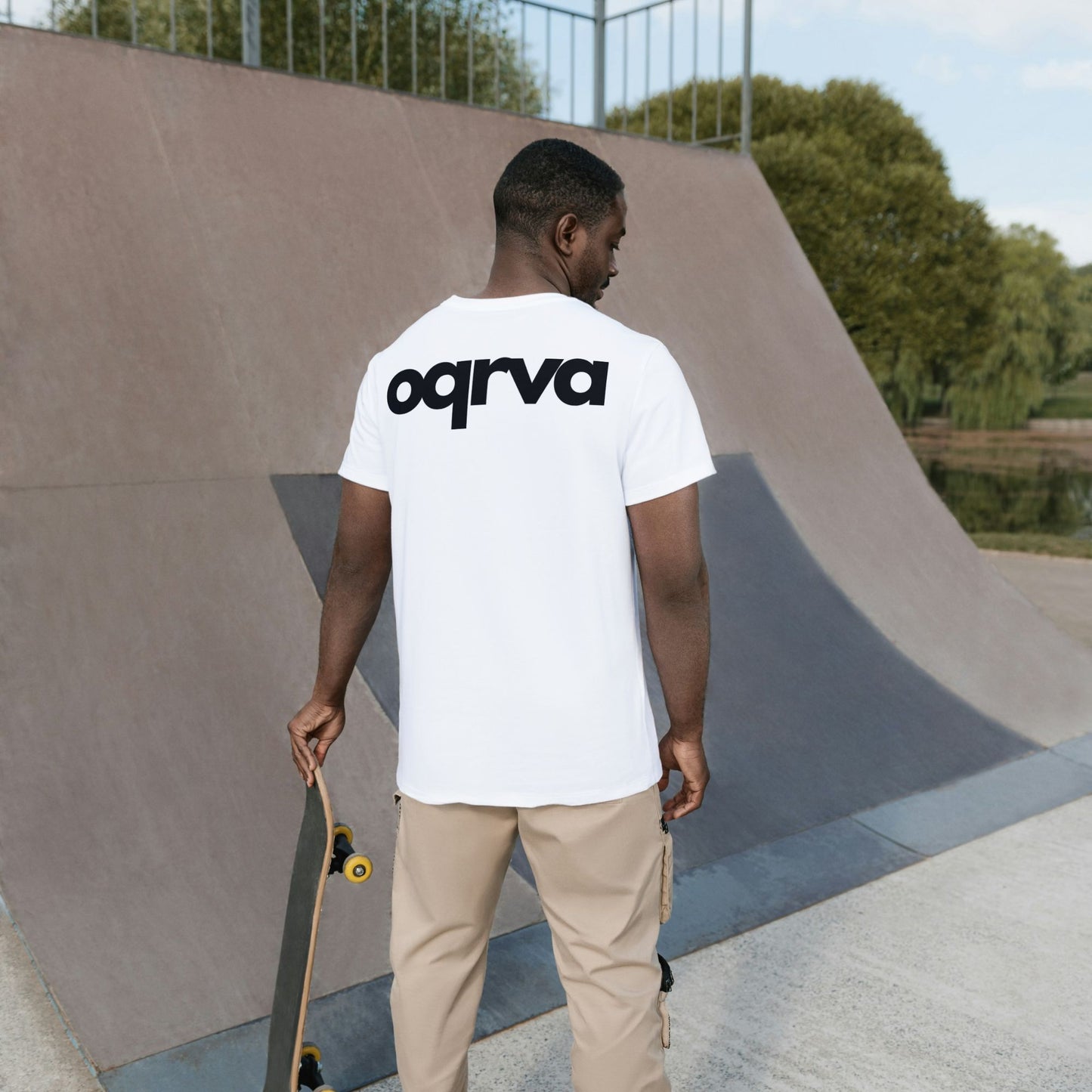 REALIST Heavy Duty T-Shirt Small Front and Big Back Logo MAN